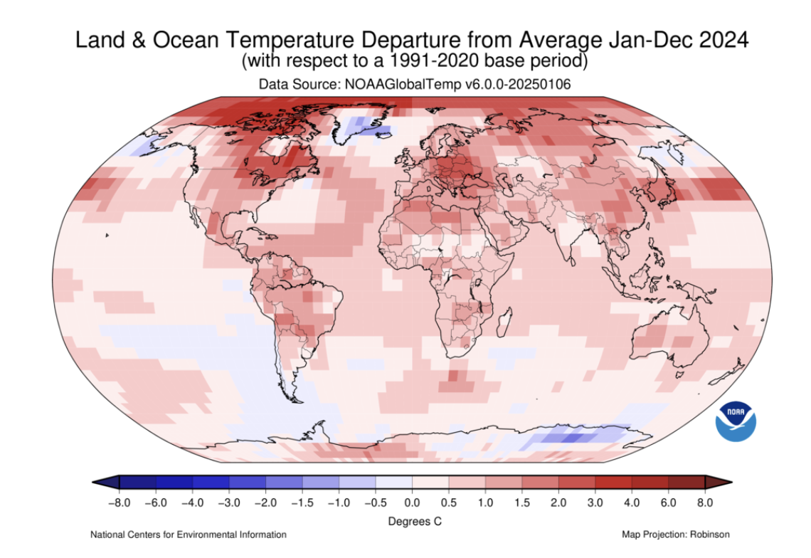 Annual 2024 Global Climate Report